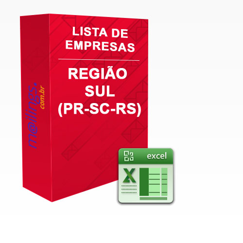 Lista de Empresas da Região Sul