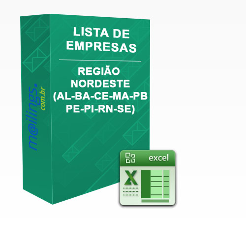 Lista de Empresas da Região Nordeste